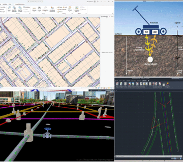 Detection and Surveying Works for Utility Networks